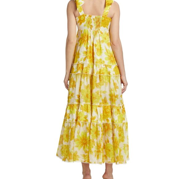 ALÉMAIS Sonny Floral Linen Sundress - Picture 5 of 5